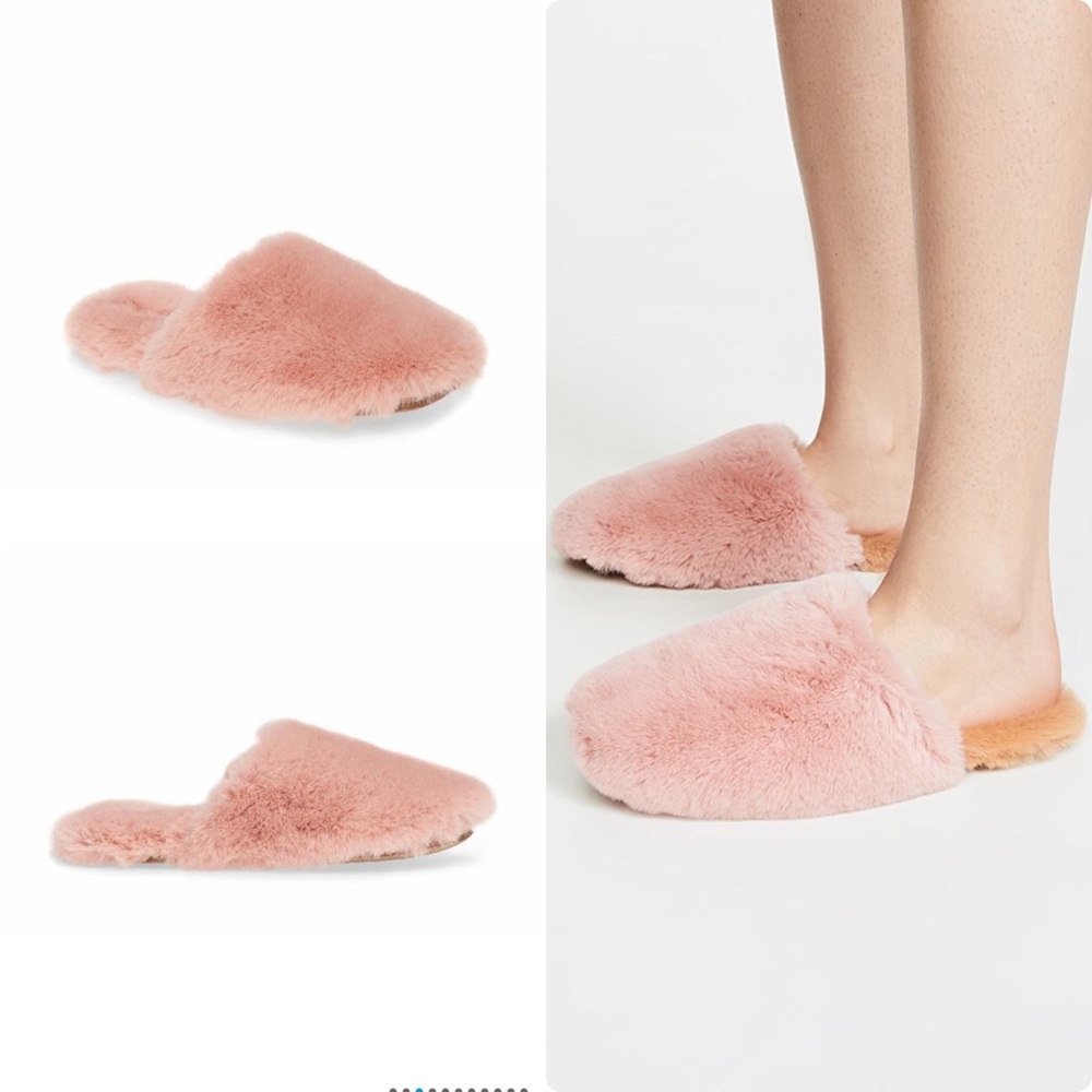 Madewell Furry Slippers